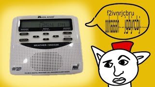 Did NOAA Weather Radio get hacked Self Activation