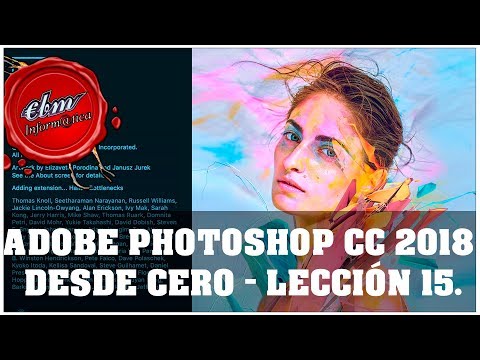CURSO DE PHOTOSHOP CC 2018 - LECCIÓN 15 - COMO GUARDAR IMAGENES