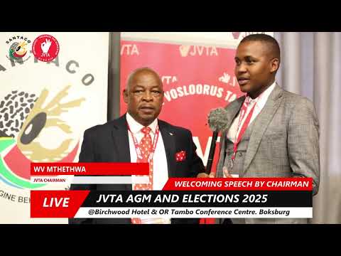WELLINGTON VIMBA MTHETHWA JVTA CHAIRMAN JVTA AGM AND ELECTIONS 2025