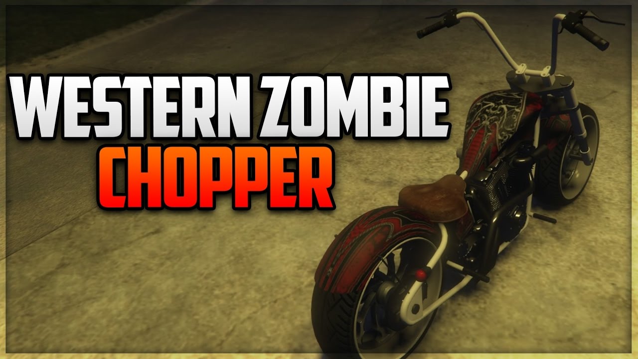 Moto Zombie Gta 4 - Gta 5 Western Zombie Chopper | Khadrismat