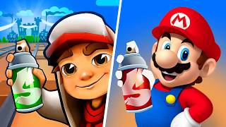 Subway Surfers World Tour Fantasy Fest VS Super Mario Runner, Gameplay Adventure Subway Surfers Game screenshot 5