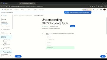 Google Cloud Skills Boost - Understanding DFCX Log Data Quiz | Quiz 2 | Full Solution