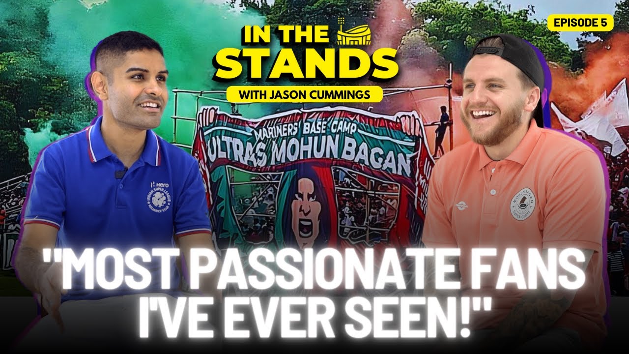 In The Stands with Jason Cummings | On Doing ‘Crazy’ Things, Wanting to be a Legend, & hugging Messi