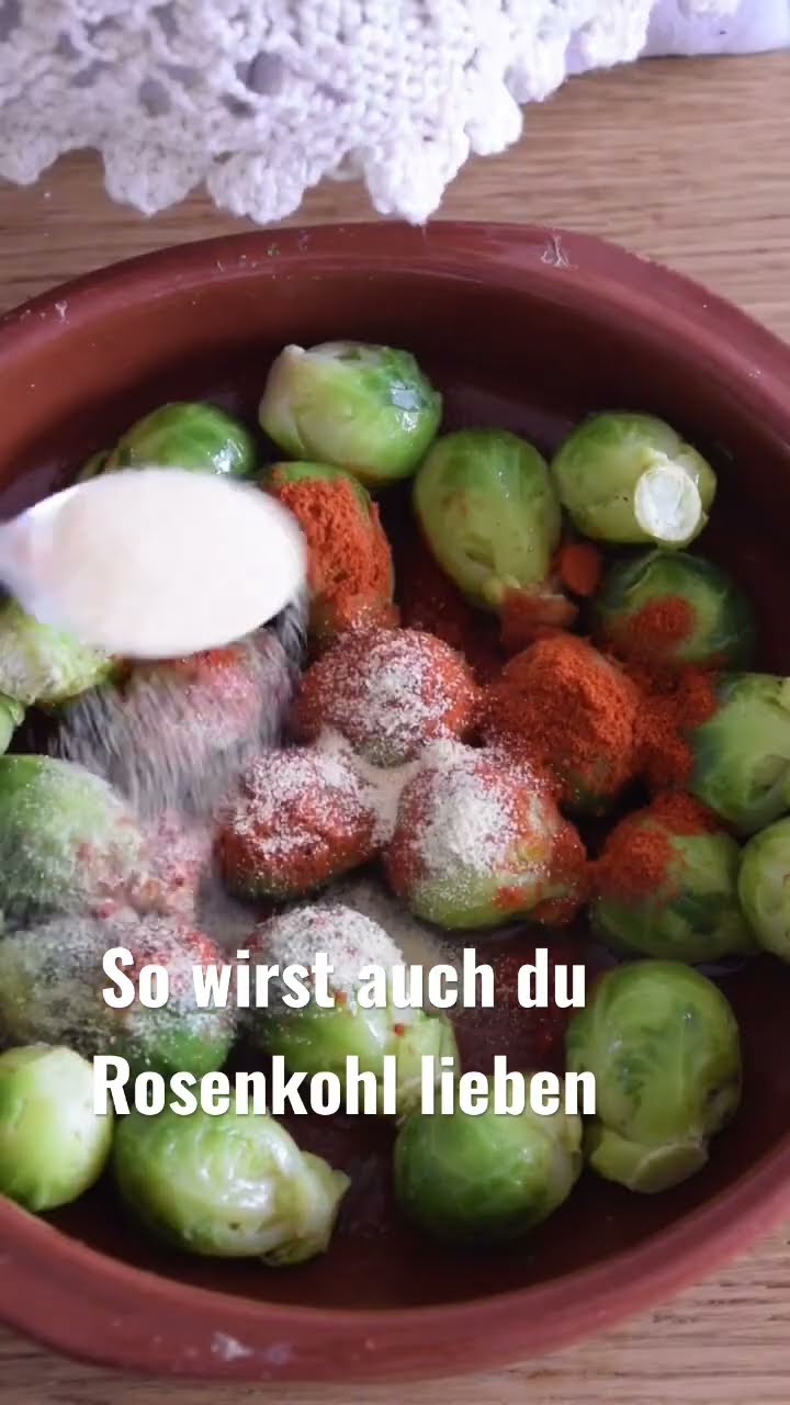 Leckerer Rosenkohl aus dem Airfryer #keto #lowcarb #rezept #vegetarian ...
