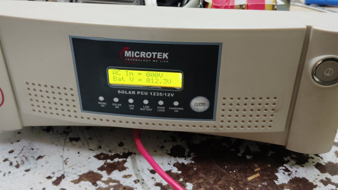 Microtek solar pcu 1235 /12vdc model circuit alteration | pcb replaced