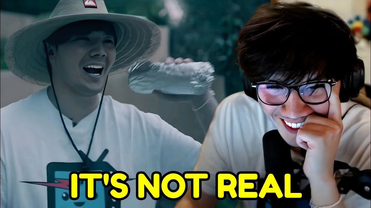 John on His Mr Beast Impersonation