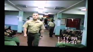 Platoon 3102 pick up Parris Island, SC 1991.  Sgt. Young, S
