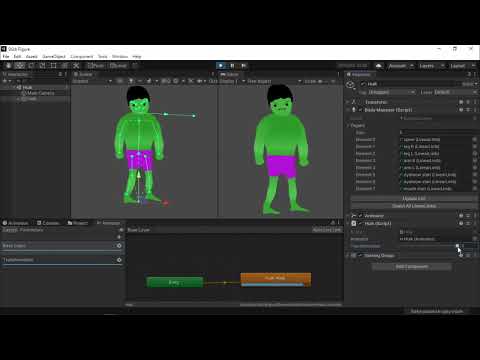 2D Character Morph Animation in Unity
