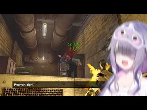 [Hololive EN] Don't Jumpscare Biboo... (Black Mesa)