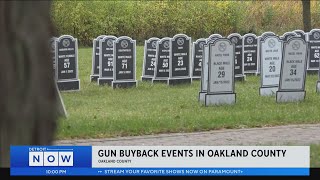Gun buyback events to be held in Oakland County on Oct. 22