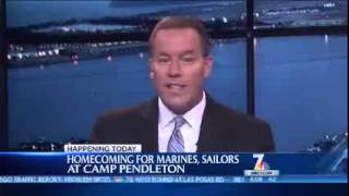 NBC Coverage of Homecoming on Camp Pendleton