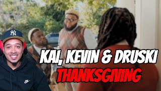 Kai Cenat, Kevin Hart & Druski Thanksgiving Trailer | REACTION