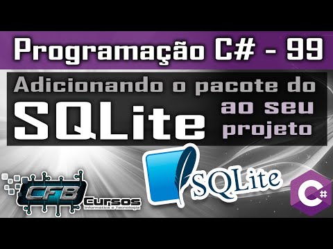Vídeo: Como adiciono SQLite ao Visual Studio 2017?