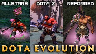 Dota Evolution — HERO COMPARISON: DotA Allstars, Dota 2, WC3 Reforged DotA screenshot 5