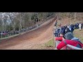 Glenn coldenhoff and romain febvre wheelieing up hawkstone park motocross international