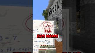 I Failed In This Minecraft Exam