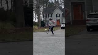 One of my skills REVERSE AKKA 3000 🥶🥵 #football #soccer #shorts #viral