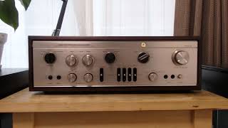 LUXMAN L-308 プリメインアンプ - YouTube