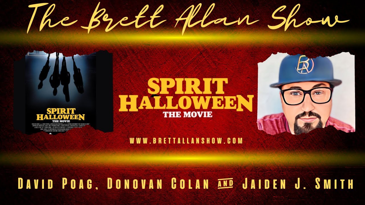 David Poag, Donovan Colan & Jaiden J. Smith Talk 'Spirit Halloween" The Movie and More!