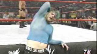 Hardy Boyz Vs Brock Lesnar Raw handicap Match hq