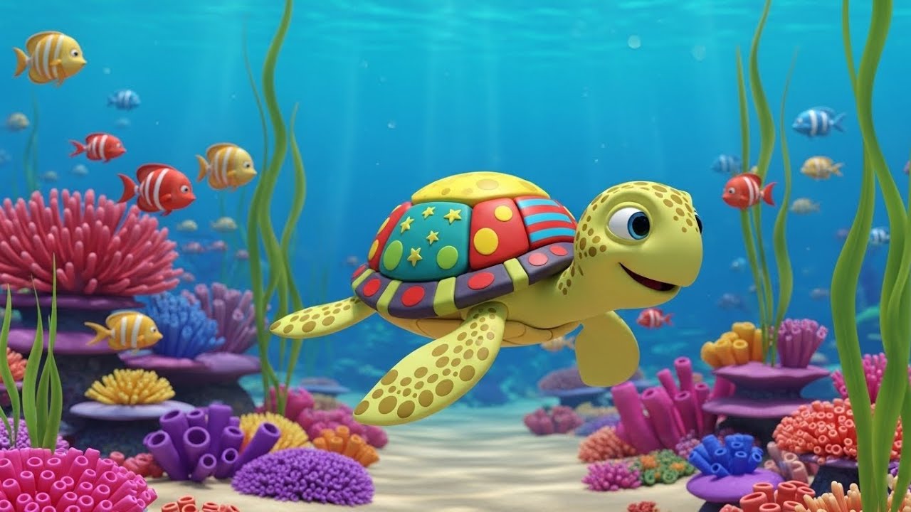 Ocean Animals Hello Song | kids nursery rhymes | Baby Song, Sea Animals Cartoon 🌊🐠🐬