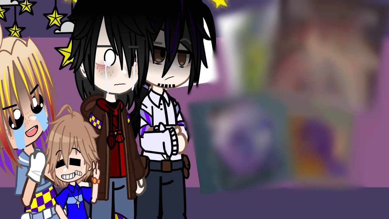 Реакция Афтонов (и других) на шипы// FNaF// Afton //