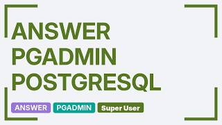 PgAdmin connect to remote server