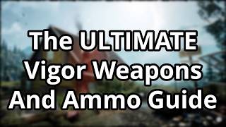 The ULTIMATE Vigor Weapons And Ammo Guide