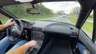 BMW Z3 2.8 5-speed Estoril Blau - 12.000 km's / 1 owner - Driving Video - Oldenzaal Classics