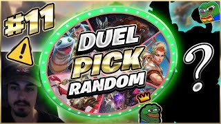 DUEL, COSITASS | Julio | 🎲 DUEL RANDOM MASTERY PICKS #11 ❓
