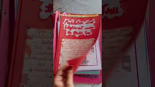 Class 12th ECONOMICS 😊 (PROJECT FILE) ### YouTube shorts ##Class 12 ##Commerce