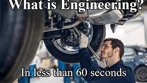 What is Engineering in less than 60 seconds?