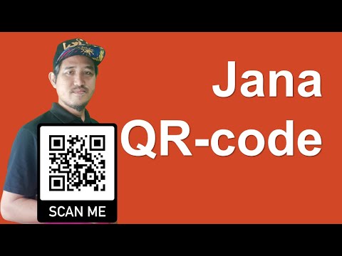 Jana qrcode guna qrcode generator percuma