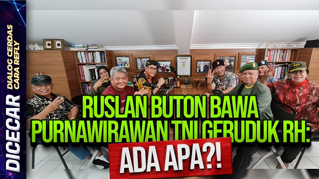 Ruslan Buton RUSLAN BUTON BAWA PURNAWIRAWAN TNI GERUDUK RH: ADA APA?! MABES TNI ...