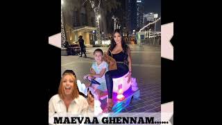 Maevaa Ghennam Tellement Heureuse Que Ma Star Soit Avec Moi À Dubaï Je Taime Tellement Jadeghennam