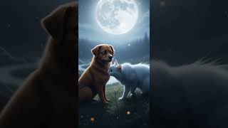 The secret under the moon🌙🌕#AICatSeries#CatShorts#CuteCatReel#CatContent#CatVideos#CatLovers