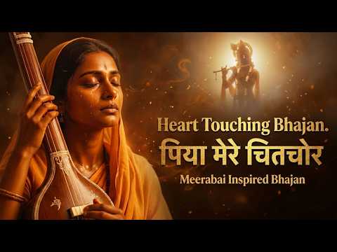 हृदय को छू लेने वाला मीरा भाव भजन - पिया मेरे चितचोर | Krishna Bhajan #krishnabhajan #meerabai