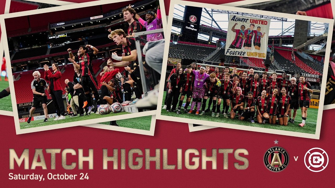 MATCH HIGHLIGHTS | Atlanta United Unified vs Chicago Fire Unified | October 24, 2026