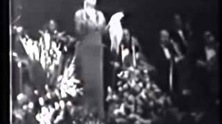 نهايه اسطورية لحفلة ام كلثوم فى المغرب 1968