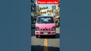 robot pickup pink 🤖 #youtubeshorts #automobile #robot #ai #transformers #transformer #trendingshorts
