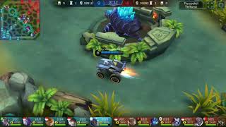 Gameplay JOHNSON MONKEY BARBAR Vs map hack