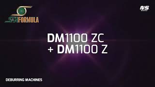 NS MAQUINAS DM1100ZC   DM1100Z   Deburring, Edge Rounding and Surface Finishing by SA FORMULA