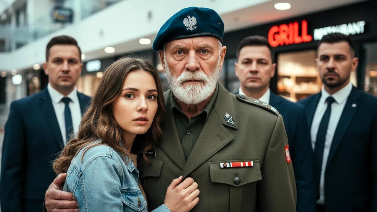 Dziadek weteran stanął w obronie dziewczyny okazała się córką szefa kompleksu handlowego