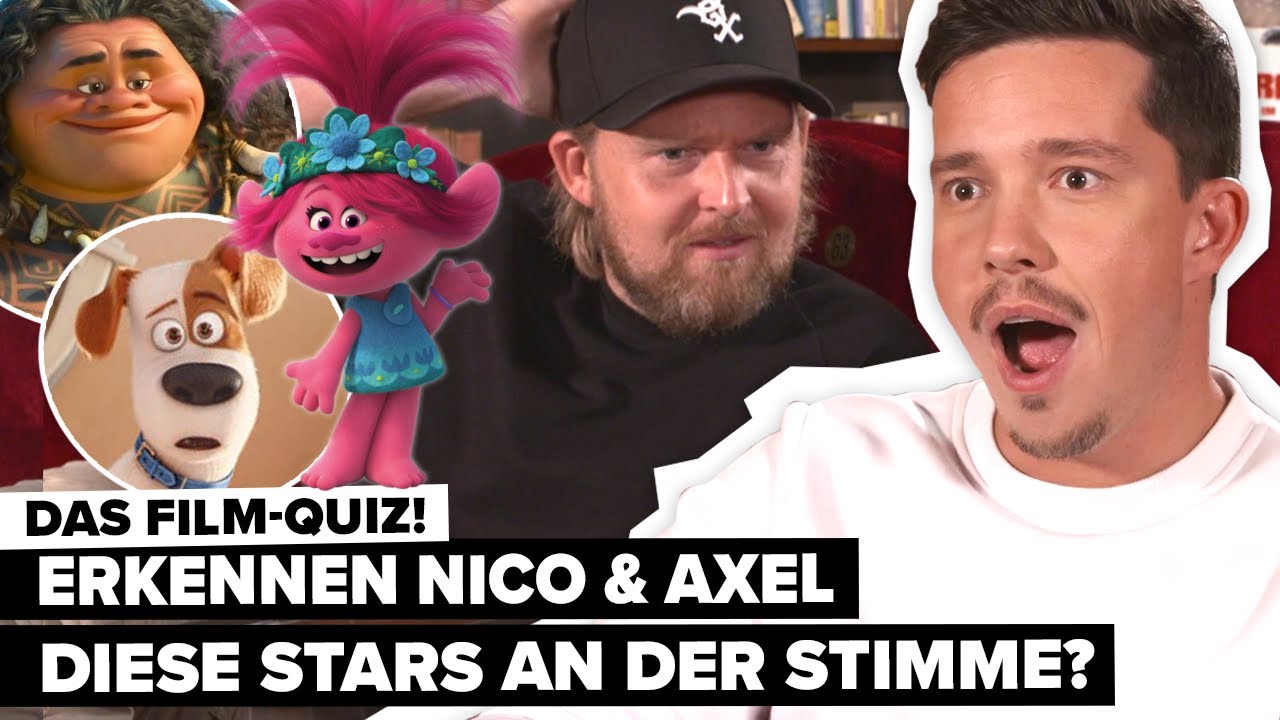 Ist das wirklich LENA?! Film-Quiz: Erkennen Nico Santos & Axel Stein Stars NUR an der Stimme?
