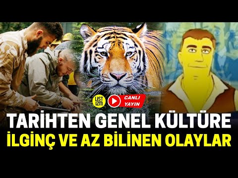 TARİHTEN GENEL KÜLTÜRE İLGİNÇ VE AZ BİLİNEN OLAYLAR