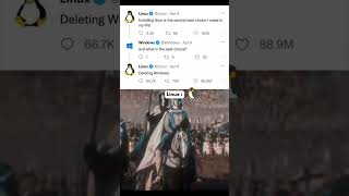 Linux Made the Best Choice 😈 | Windows vs Linux #shorts