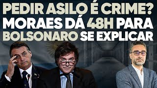 Download Lagu 🚨 Moraes dá 48h para Bolsonaro explicar pedido de asilo: Bolsonaro será preso? MP3 Download Lagu 🚨 Moraes dá 48h para Bolsonaro explicar pedido de asilo: Bolsonaro será preso? MP3