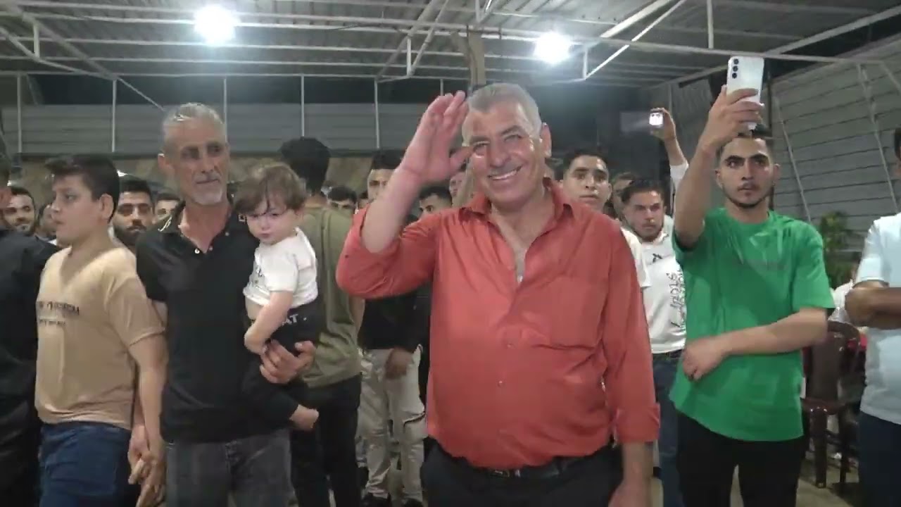 افراح اهالي خان شيخون بيت الفارس العريس دحدوح رياض الفارس الفنان محمد جعفر الجزء الثالث 