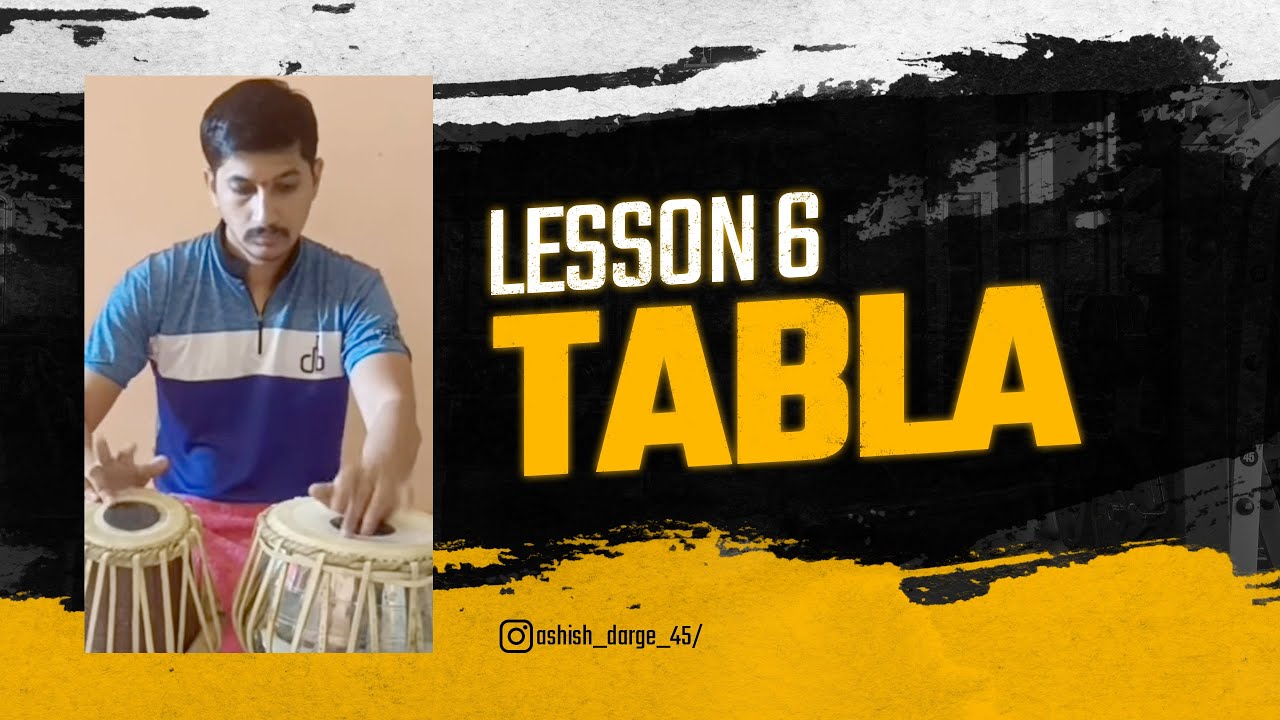 Tabla Lesson 6 Practise For Beginners - YouTube