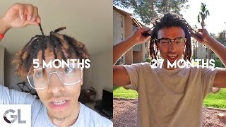 2 Years Of Hair Growth | Time Lapse
